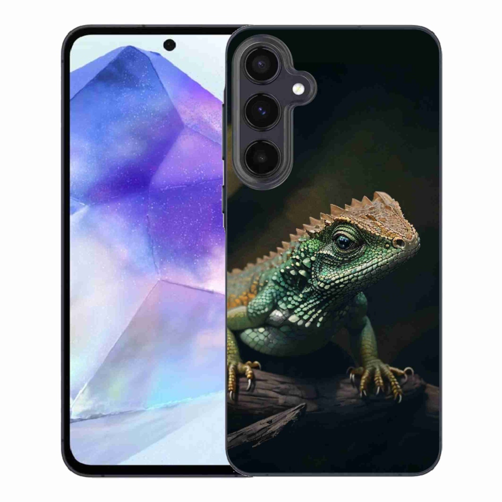 Zselés borítás mmCase Samsung Galaxy A55 5G - gyík