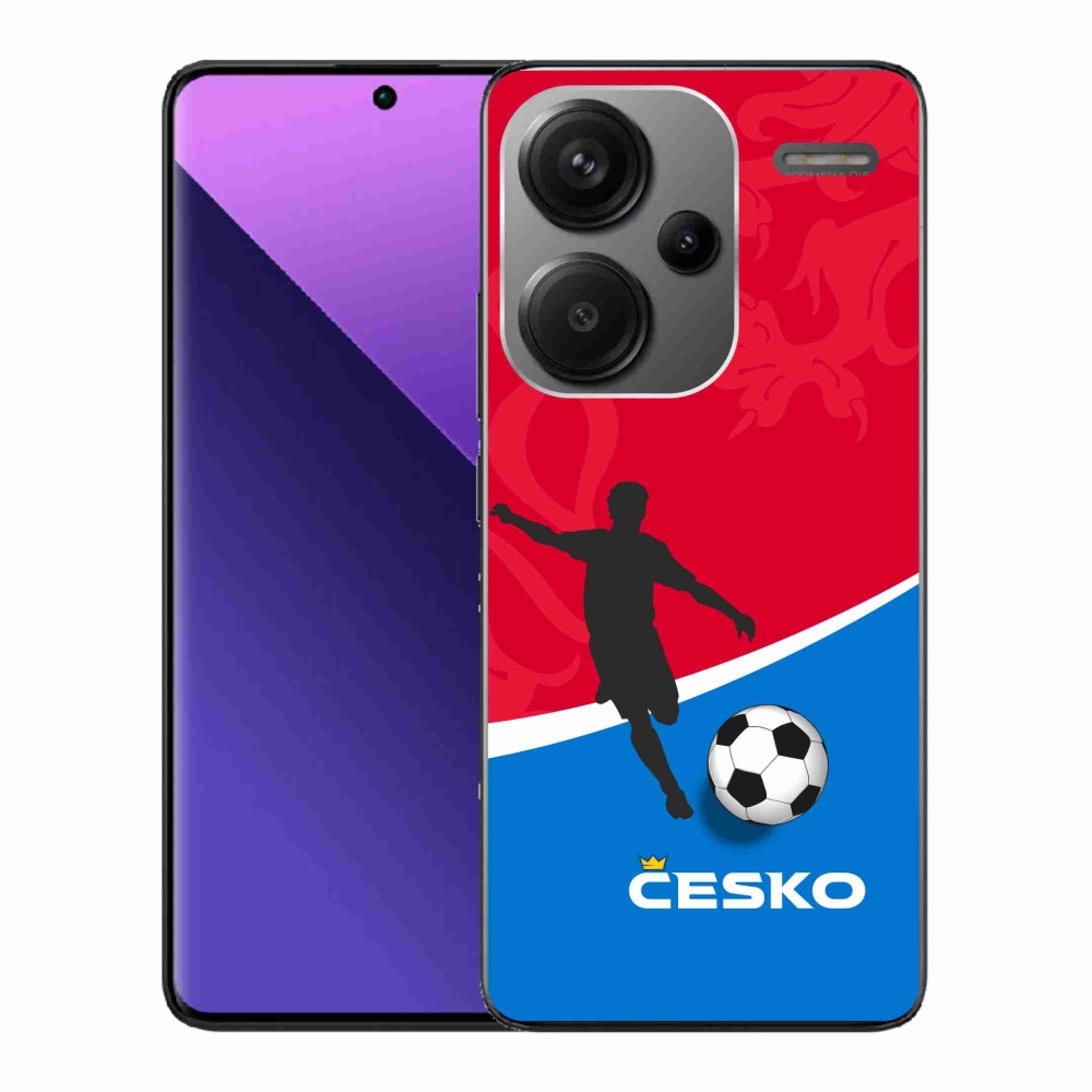 Gél borítás mmCase a Xiaomi Redmi Note 13 Pro+ 5G - foci Csehország