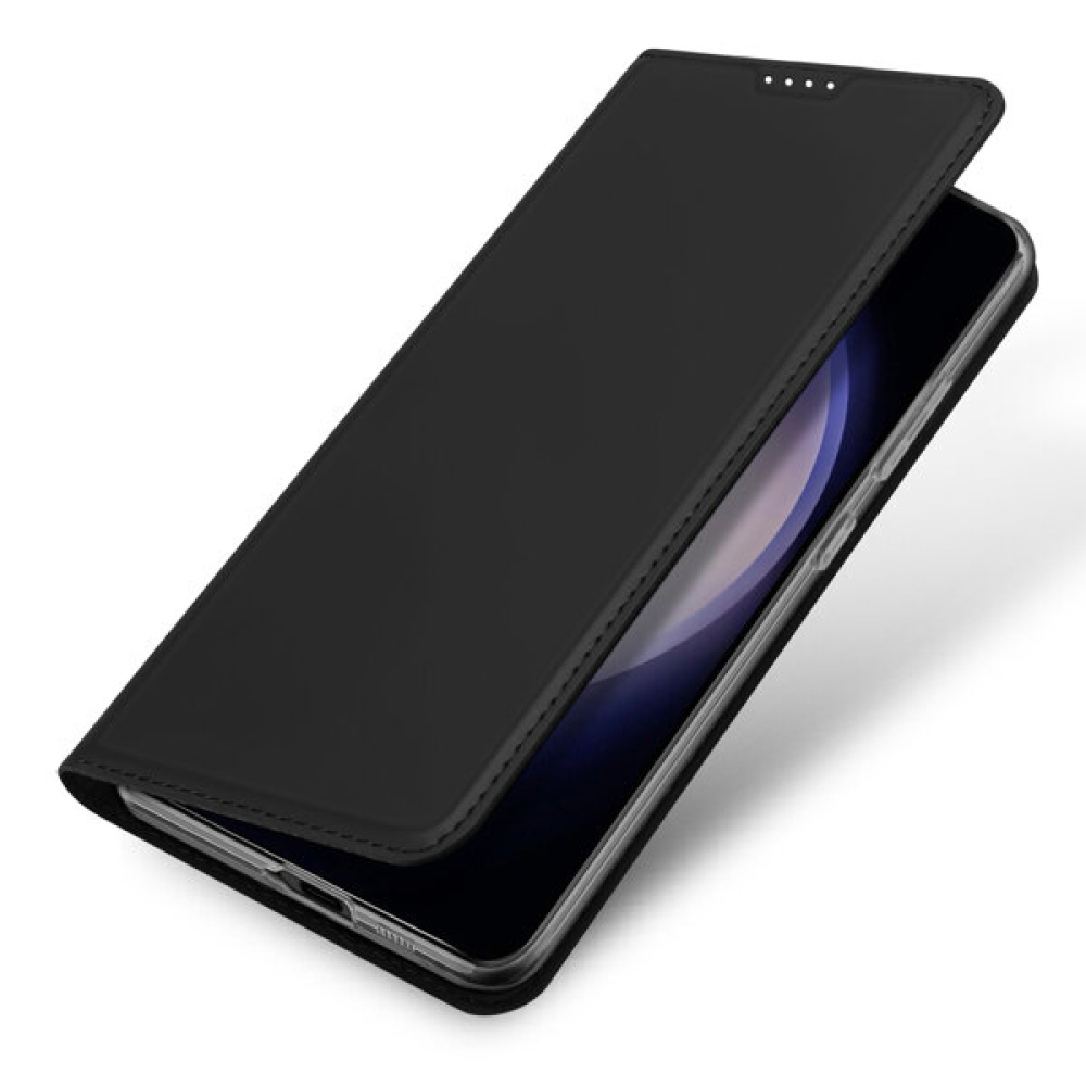 DUX könyvtáska Samsung Galaxy S24+ készülékhez - fekete