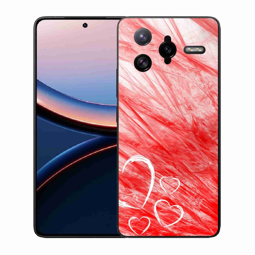 Gél borító mmCase a Xiaomi Poco F7 Ultra számára - szív