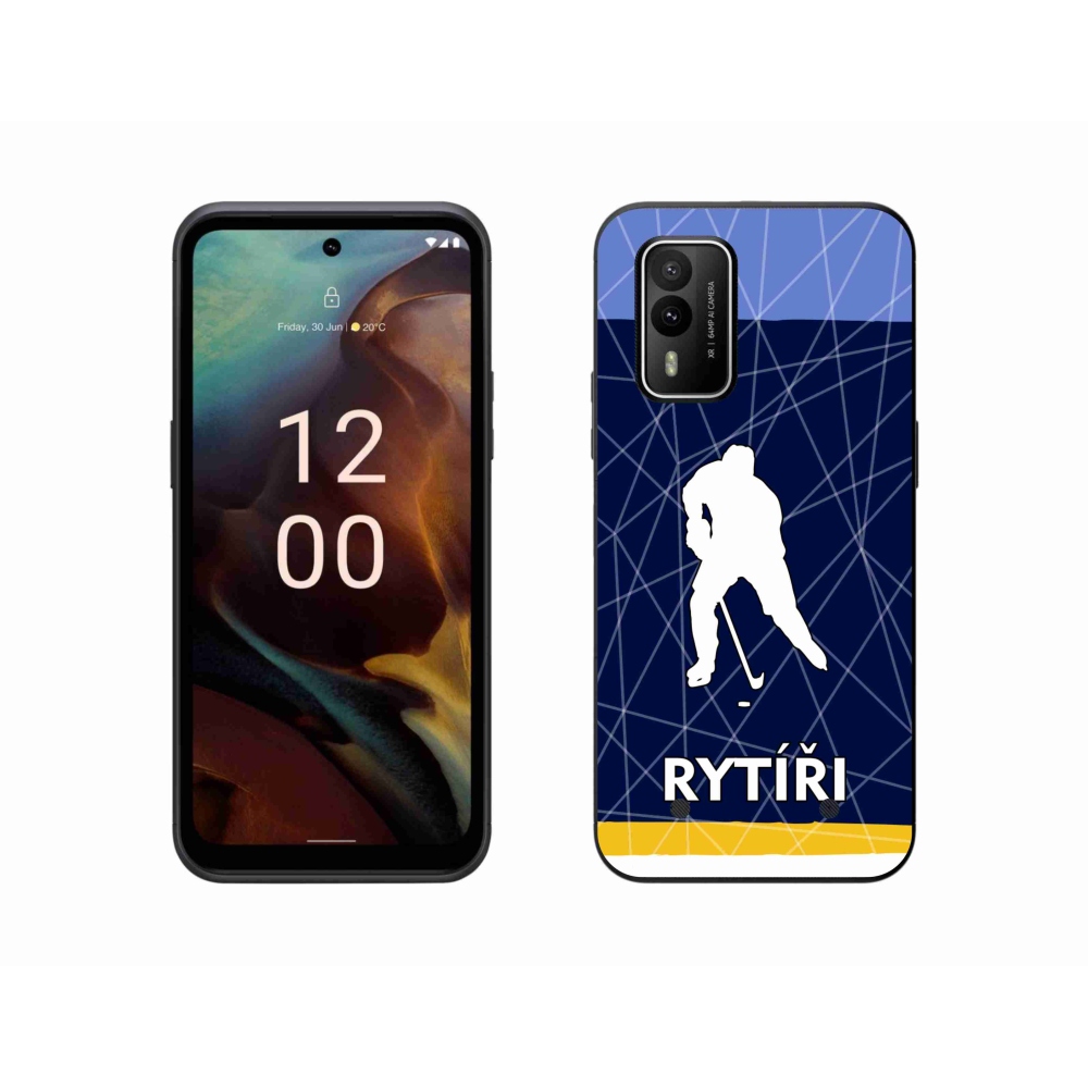 Zselés borítás mmCase a Nokia XR21 készülékhez - Lovagok