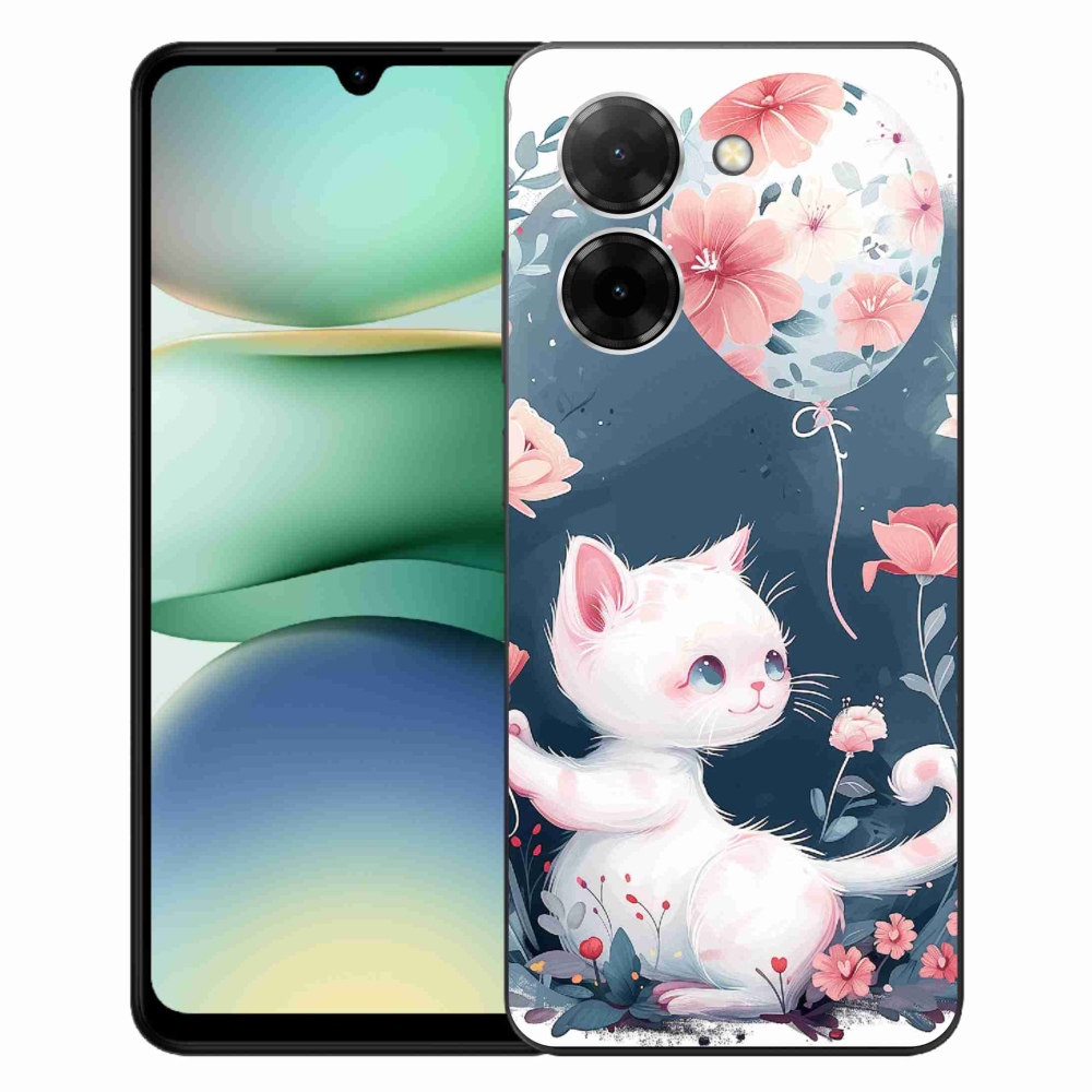 Gél borítás mmCase a Xiaomi Redmi A5 (171.7x77.8x8.3mm) - cica ballonnal