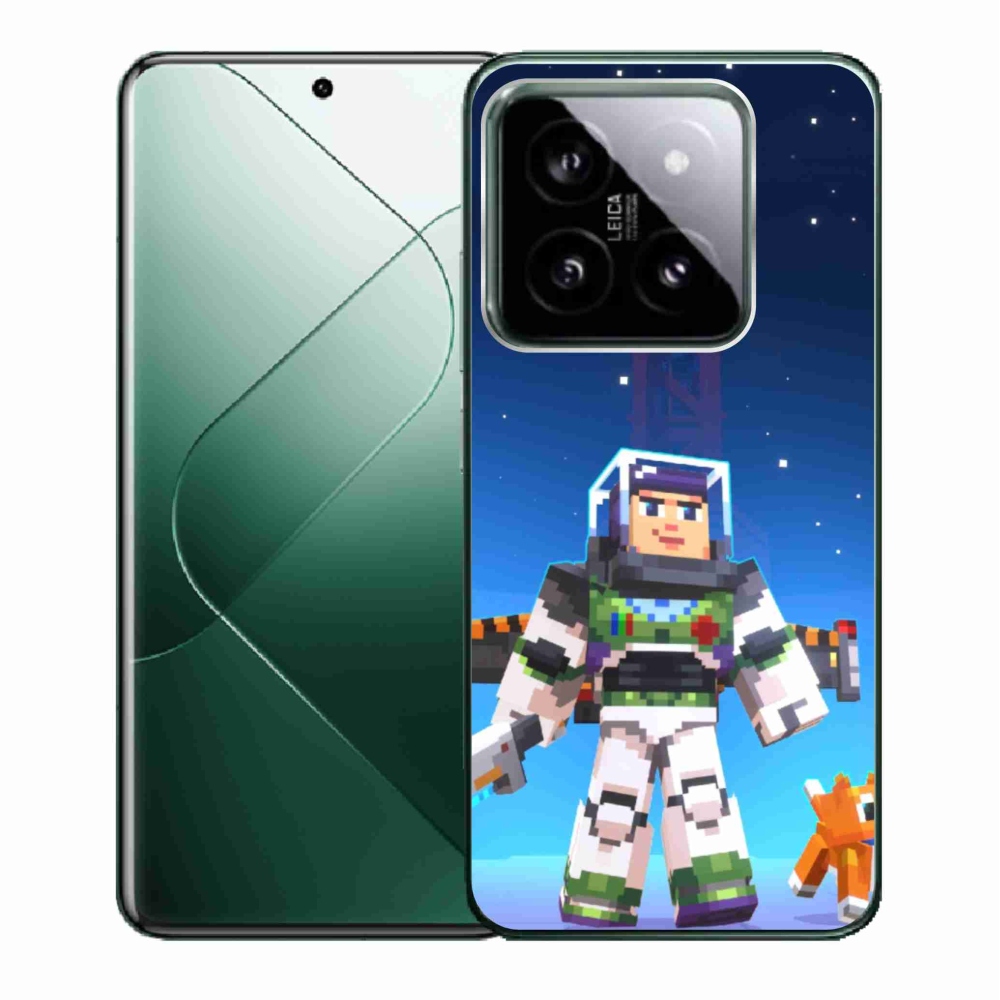 Gél borító mmCase a Xiaomi 14-hez - minecraft 2