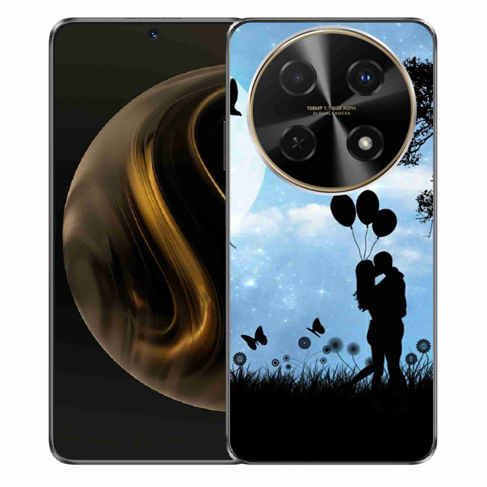 Gél tok mmCase a Huawei Nova 12i számára - szerelmes pár