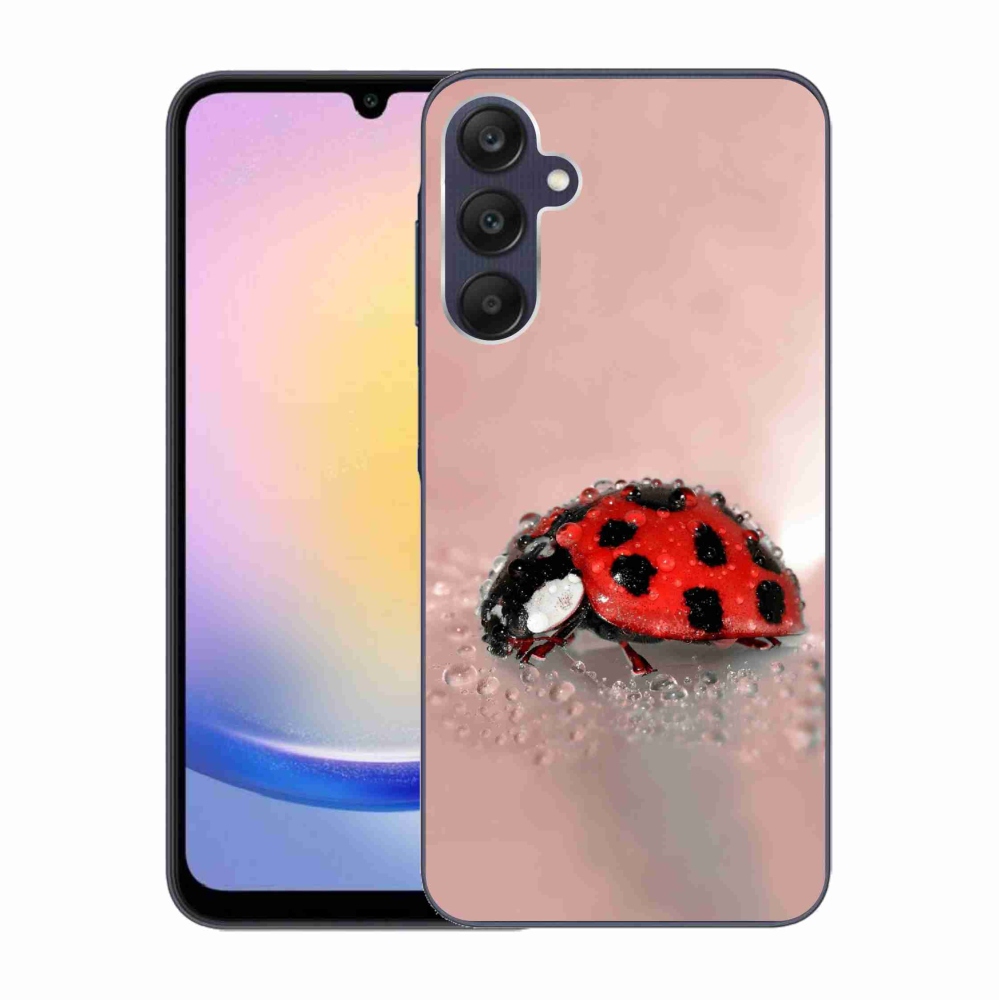 Zselés borítás mmCase Samsung Galaxy A25 5G - katicabogárhoz