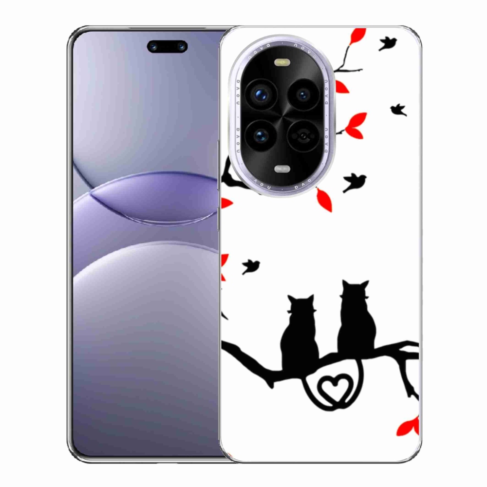 Gél borítás mmCase a Huawei Nova 13 Pro 5G-hez - macska szeretet
