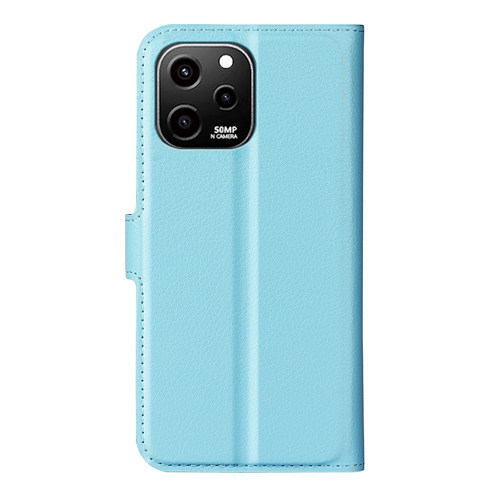 Litchi könyv tok Huawei Nova Y61-hez - kék