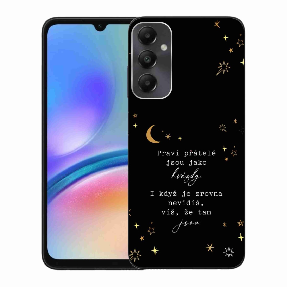 Gél borítás mmCase Samsung Galaxy A05s - idézem 6 fekete háttér
