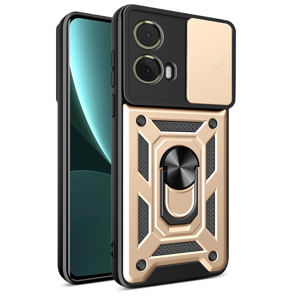 Csúszásálló borítás a Motorola Moto G85 5G készülékhez - arany színben
