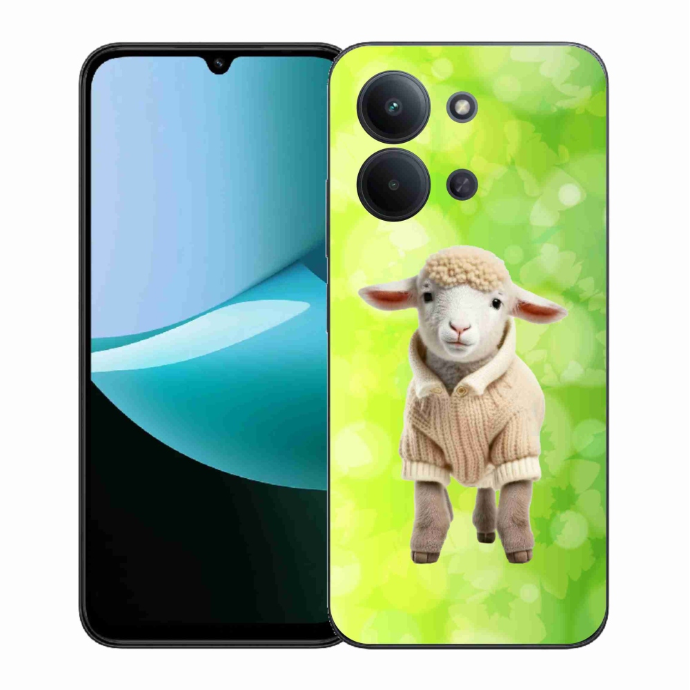 Gél borítás mmCase a Xiaomi Redmi 15C 4G (171mm)/Poco C85 4G (171mm) - bárányhús pulóverben