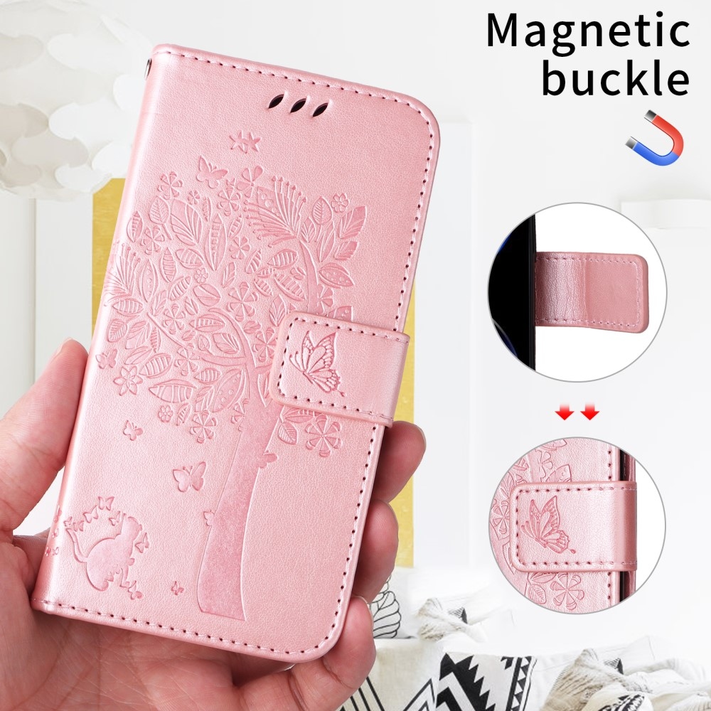 Fák könyve tok Xiaomi Redmi A5 (173.45x79.35x8.45mm) - rózsaarany