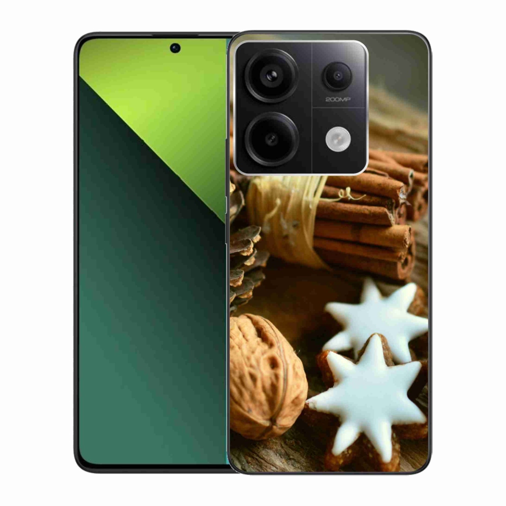 Gél borítás mmCase a Xiaomi Redmi Note 13 Pro 5G/Poco X6 5G - fahéj és mézeskalács számára