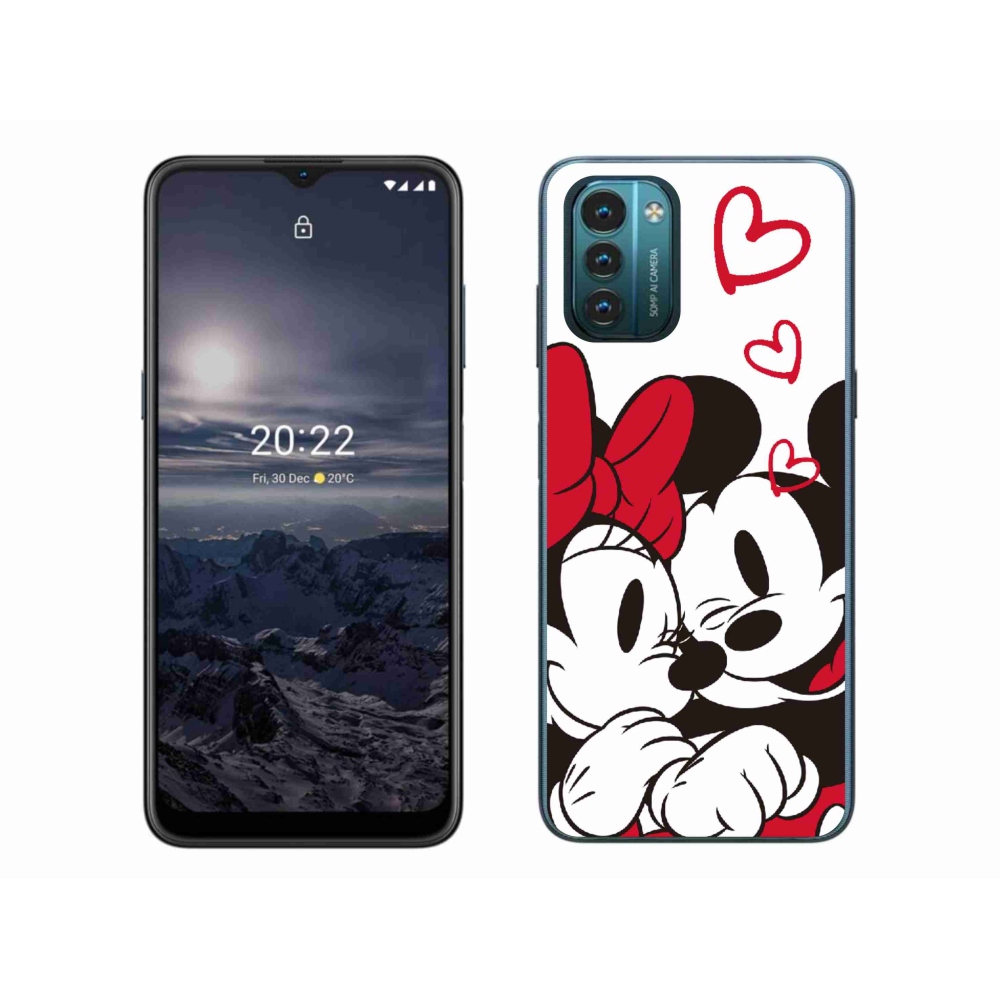 Zselés borítás mmCase a Nokia G11/G21 készülékhez - Minnie és Mickey