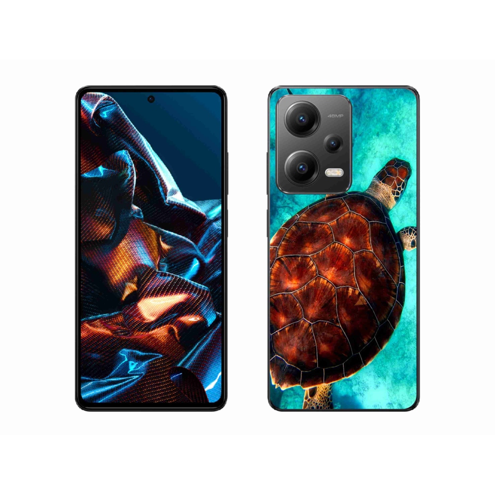Gél borítás mmCase a Xiaomi Redmi Note 12 Pro 5G számára - teknősbéka