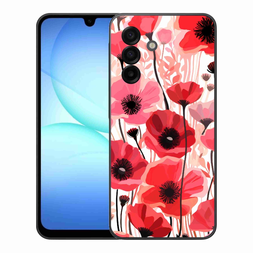 Zselés borítás mmCase Samsung Galaxy A17 5G - mákos 1