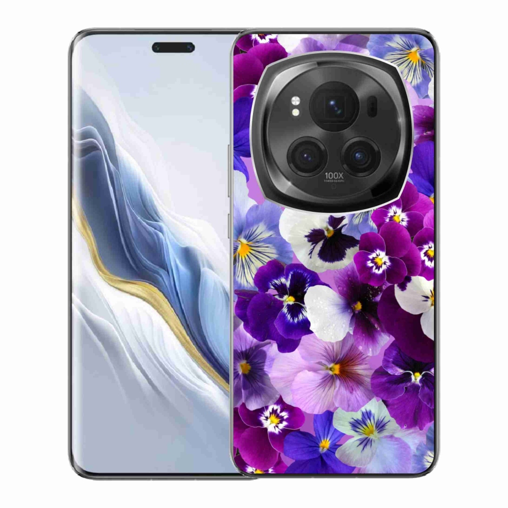 Gél borítás mmCase a Honor Magic 6 Pro 5G számára - virágok 9