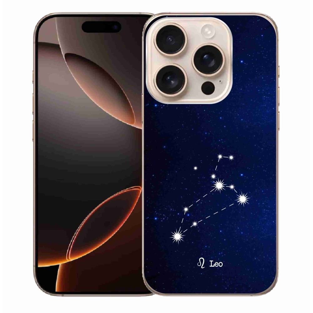 Zselés borítás mmCase iPhone 16 Pro Max készülékhez - Oroszlán csillagkép