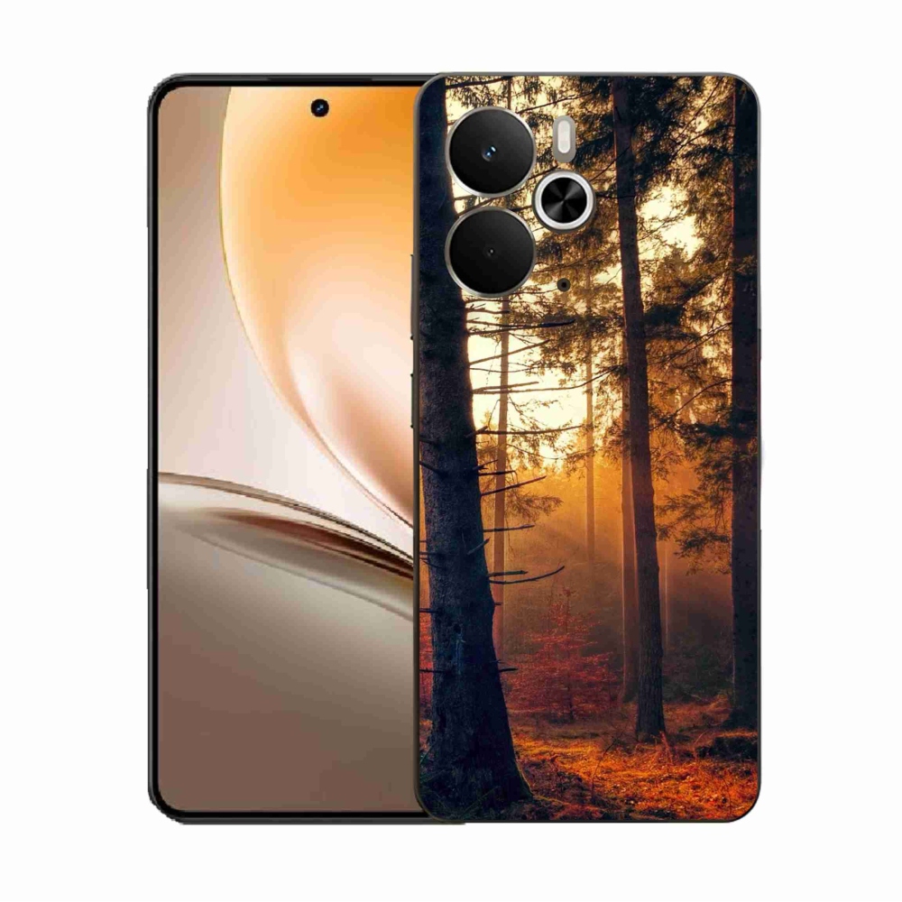 Gél borítás mmCase a Realme 14 5G készülékhez - erdő