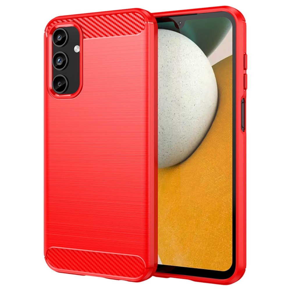 Szénálló zselés tok Samsung Galaxy A15 4G/5G készülékhez - piros