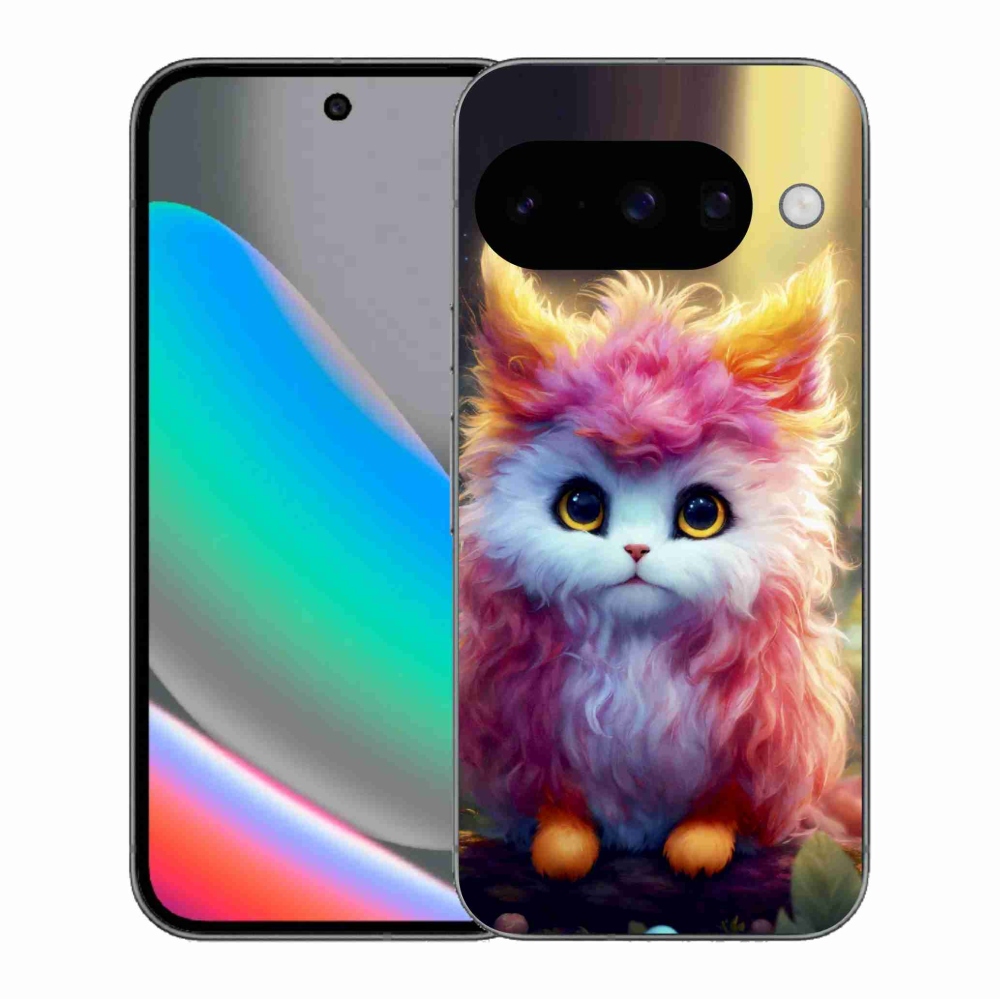 Gél borítás mmCase a Google Pixel 10 számára - aranyos cica 5