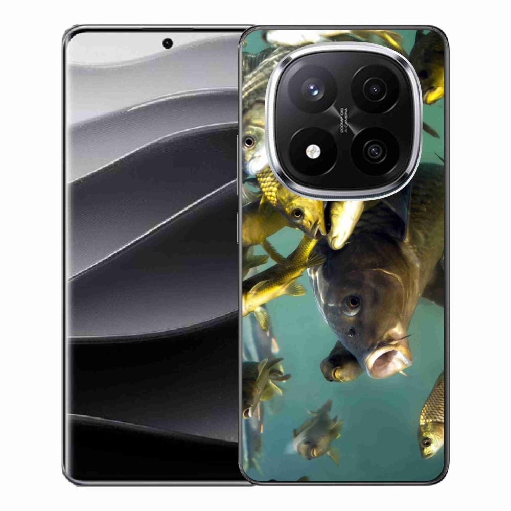 Gél borítás mmCase a Xiaomi Redmi Note 14 Pro+ 5G - halak iskolája számára