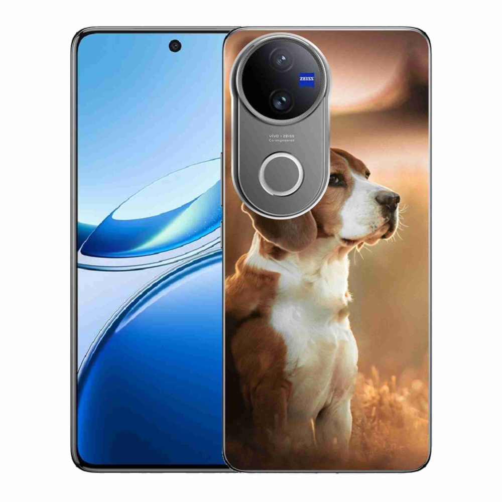 Zselés borítás mmCase a Vivo V50 5G készülékhez - bézs színű