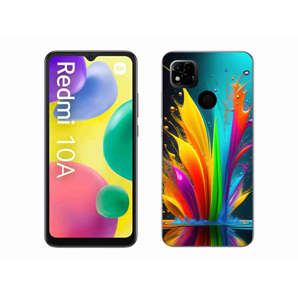 Gél borítás mmCase a Xiaomi Redmi 10A számára - absztrakt motívum 1
