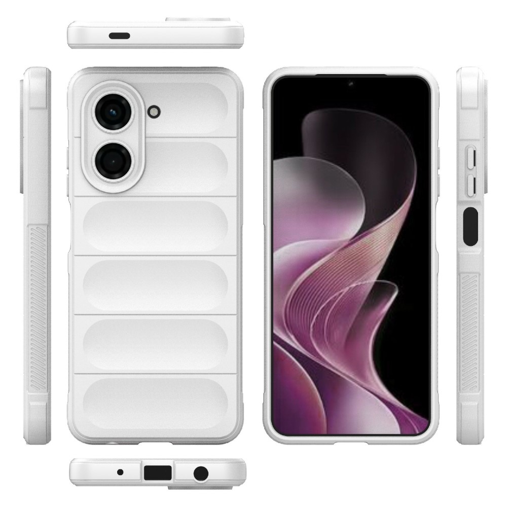 Rugg tartós zselés tok Xiaomi Redmi A5 (171.7x77.8x8.3mm) - fehér