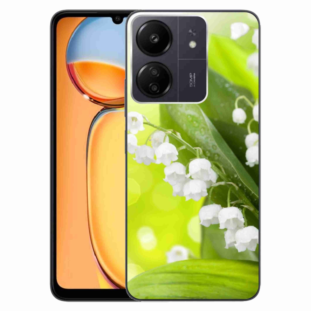 Gél borítás mmCase a Xiaomi Poco C65/Redmi 13C számára - lily of the valley
