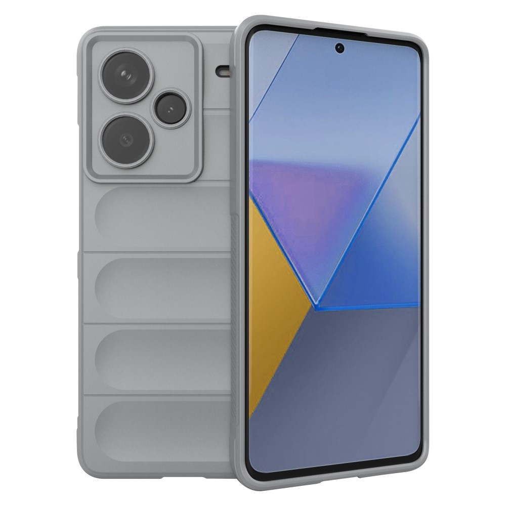 Rugg tartós zselés tok Xiaomi Redmi Note 13 Pro+ 5G - világosszürke
