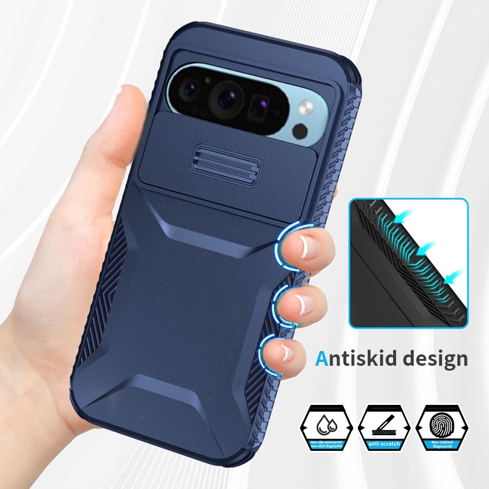 Fedél ellenálló borítás a Google Pixel 9/9 Pro készülékhez - kék