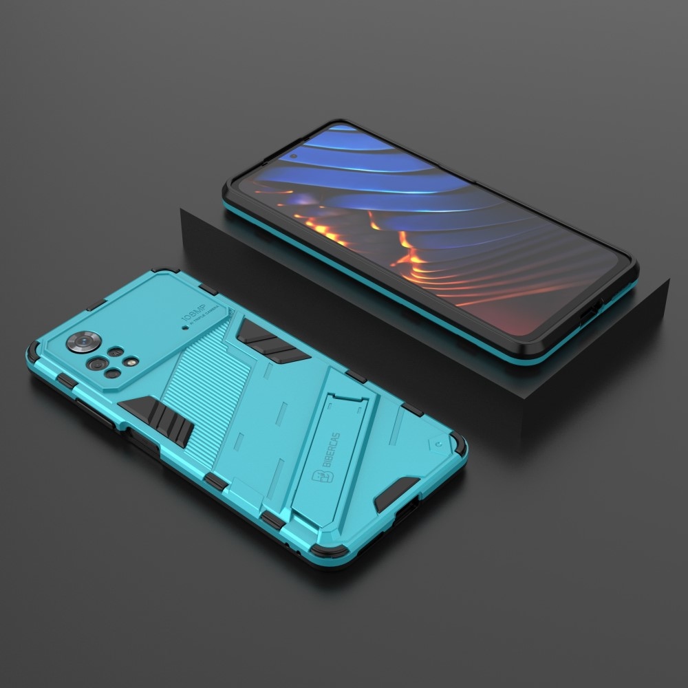 Armory tartós borító a Xiaomi Poco X4 Pro 5G készülékhez - világoskék színben