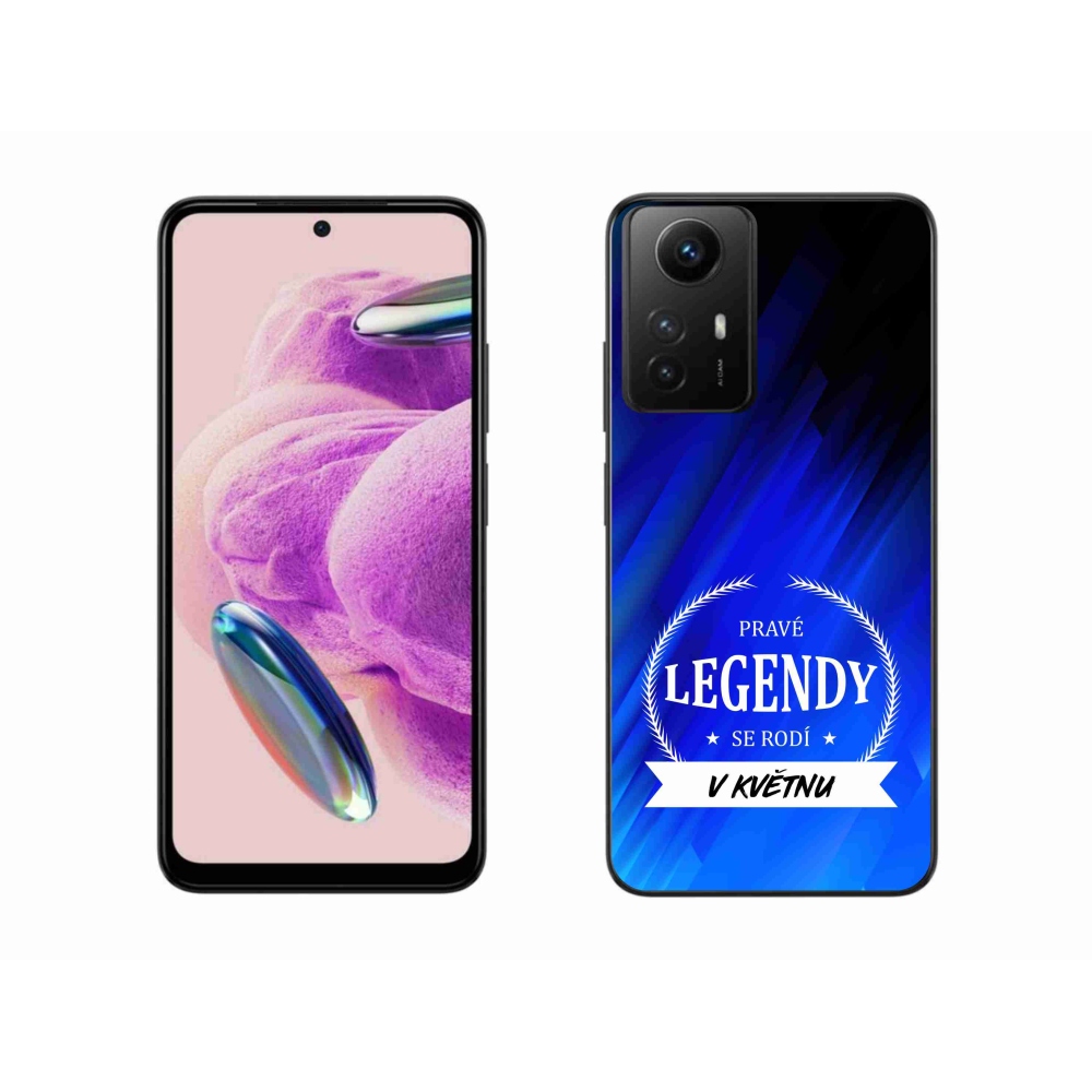 Gél borítás mmCase a Xiaomi Redmi Note 12S-hez - Legendák májusban kék háttérrel