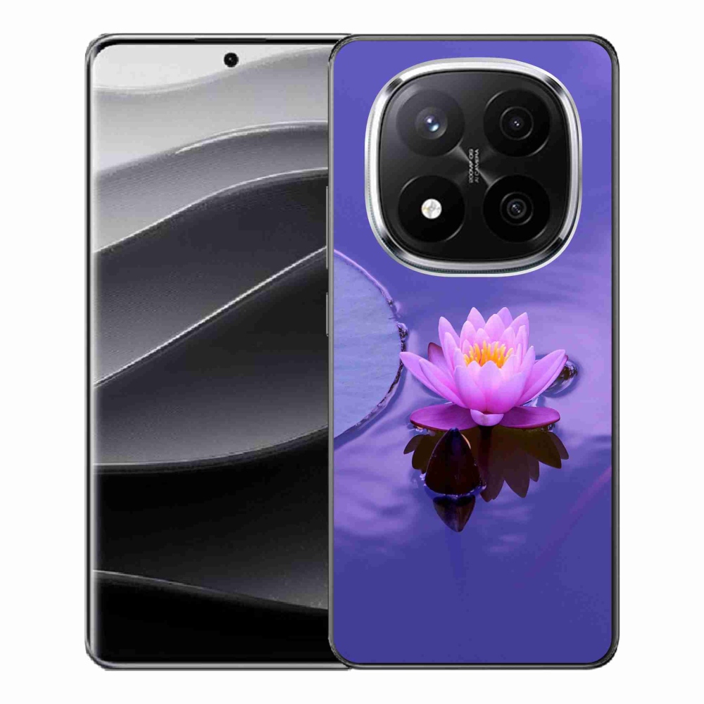 Gél borító mmCase a Xiaomi Redmi Note 14 Pro+ 5G számára - virág a felületen