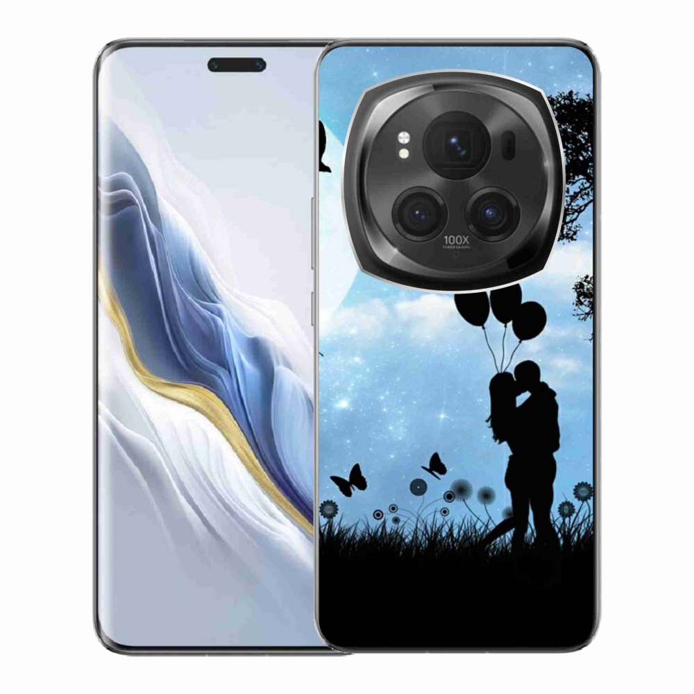 Gél tok mmCase a Honor Magic 6 Pro 5G számára - szerelmes pár