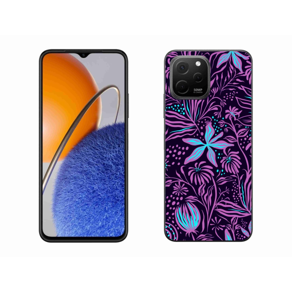 Gél borító mmCase a Huawei Nova Y61 készülékhez - virágok 2