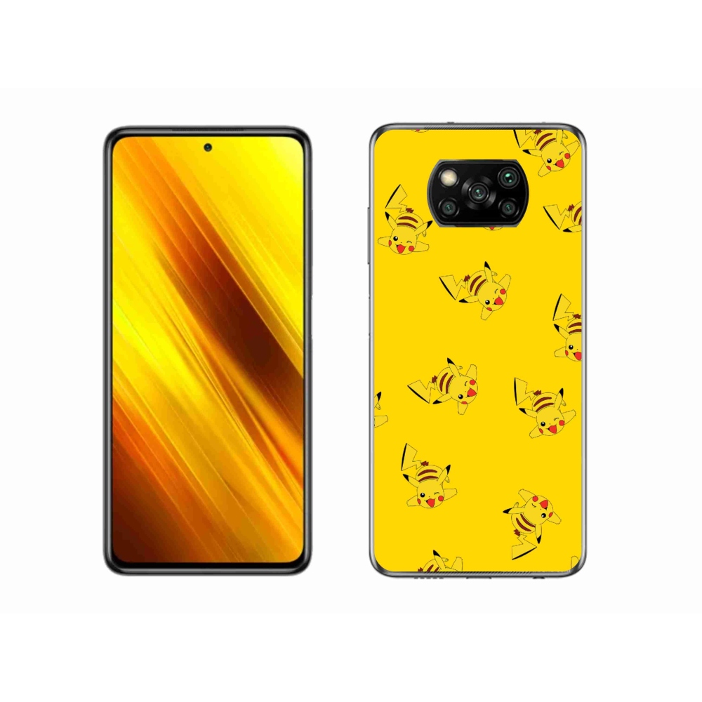 Gél borítás mmCase a Xiaomi Poco X3 Pro készülékhez - pikachu