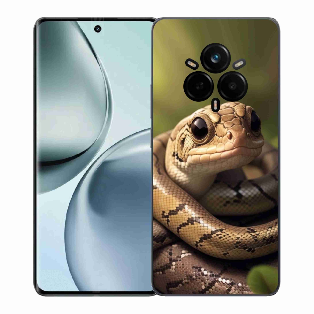 Zselés borítás mmCase a Realme 14 Pro+ 5G készülékhez - kígyó 1