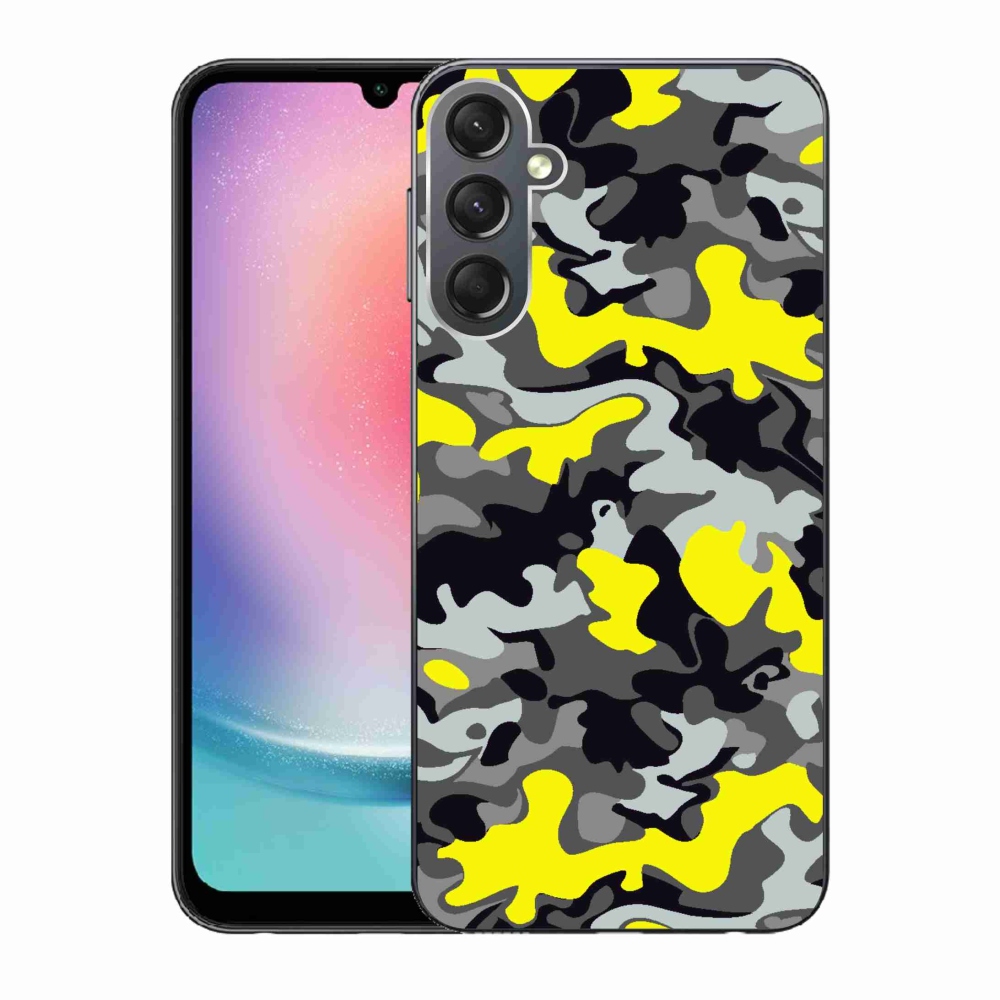 Zselés borítás mmCase Samsung Galaxy A24 készülékhez - terepszínű minta 6
