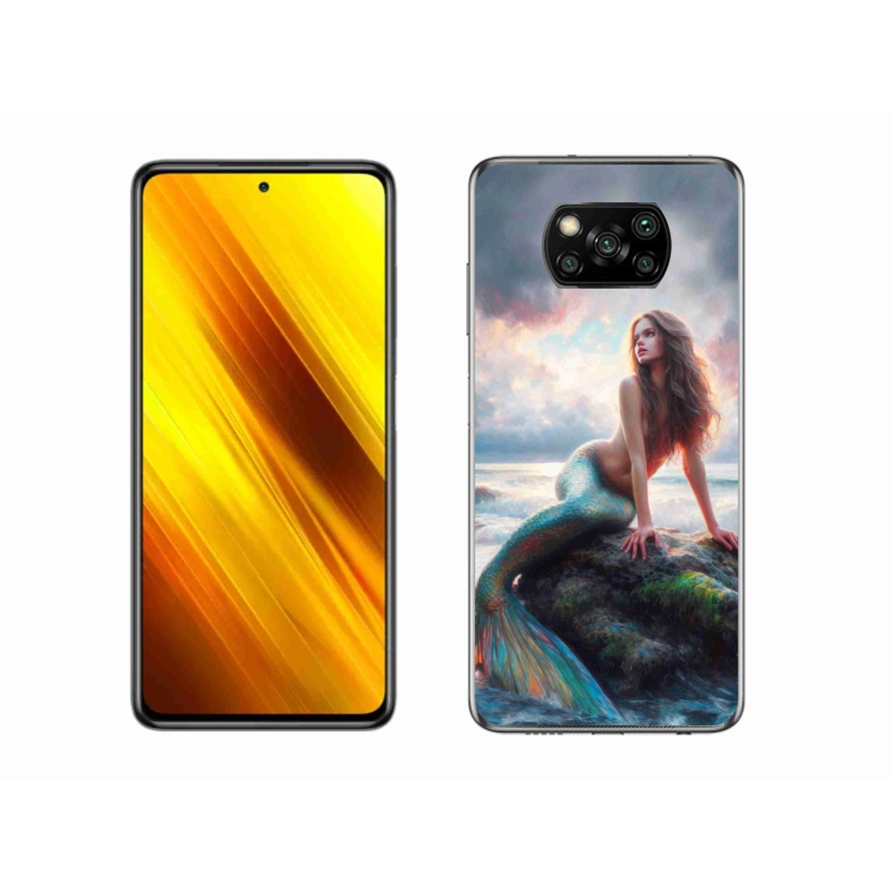 Gél borítás mmCase a Xiaomi Poco X3 Pro készülékhez - sellő