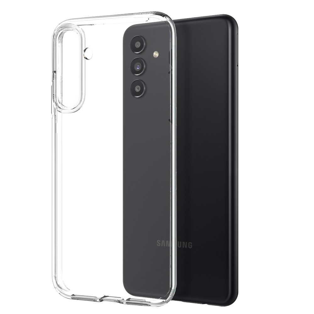 NORTHJO átlátszó zselés tok + edzett üveg Samsung Galaxy A13 5G/A04s 4G (164,7 x 76,7 x 9,1 mm) - átlátszó