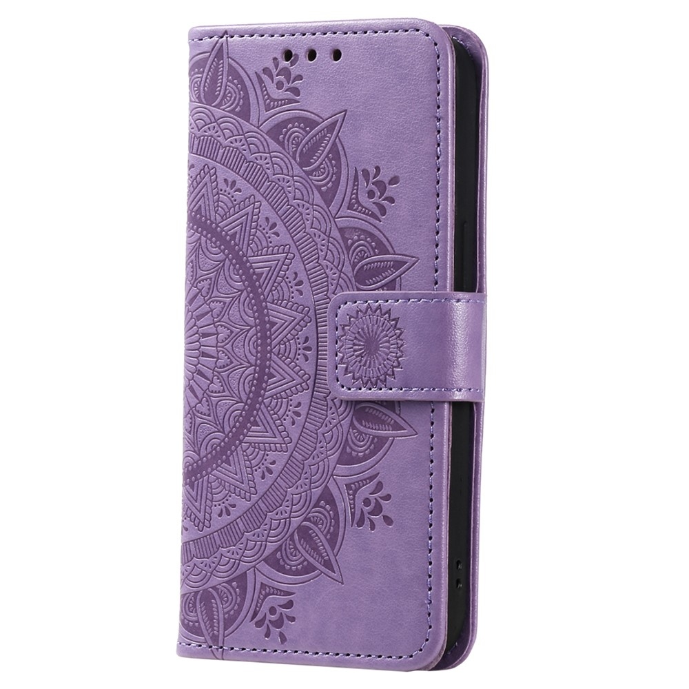 Mandala könyvtáska Samsung Galaxy A26 5G - lila