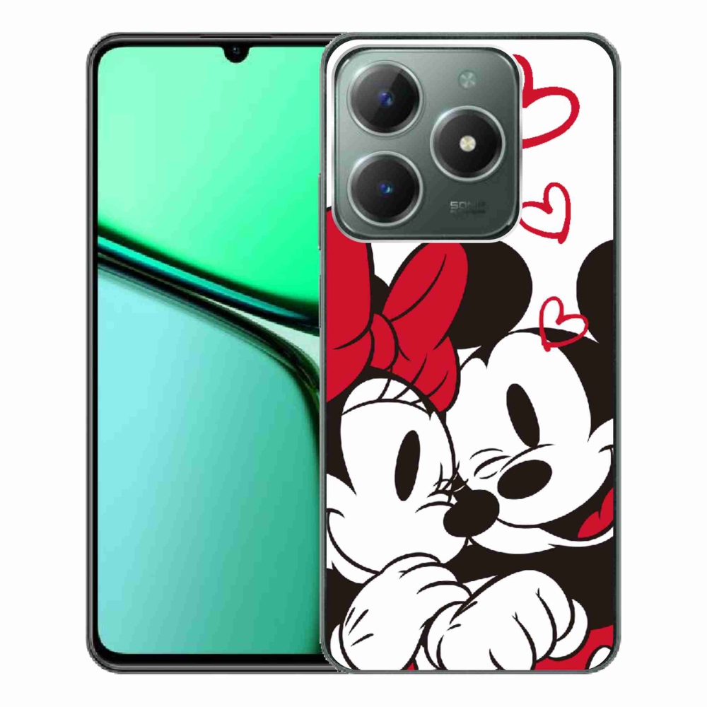 Zselés borítás mmCase a Realme C61 készülékhez - minnie és mickey