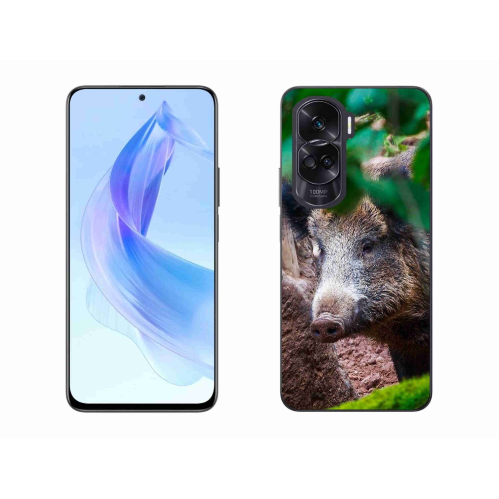Zselés borítás mmCase a Honor 90 Lite készülékhez - vaddisznó