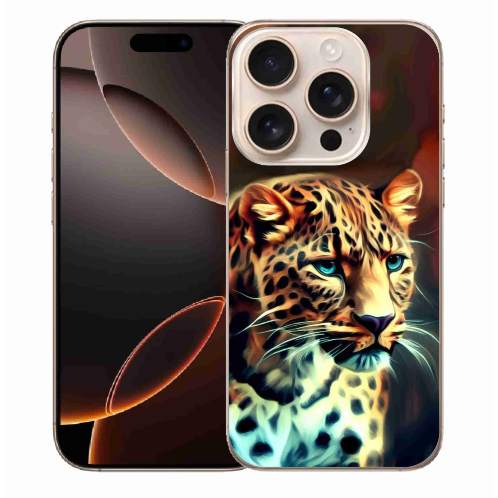Zselés borítás mmCase iPhone 16 Pro Max készülékhez - leopárd