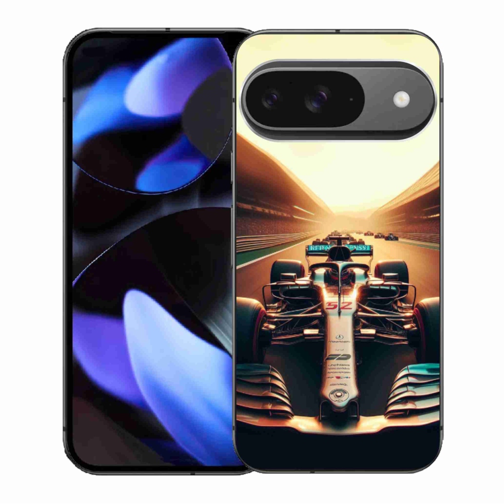 Gél borítás mmCase a Google Pixel 9/9 Pro számára - Formula 1