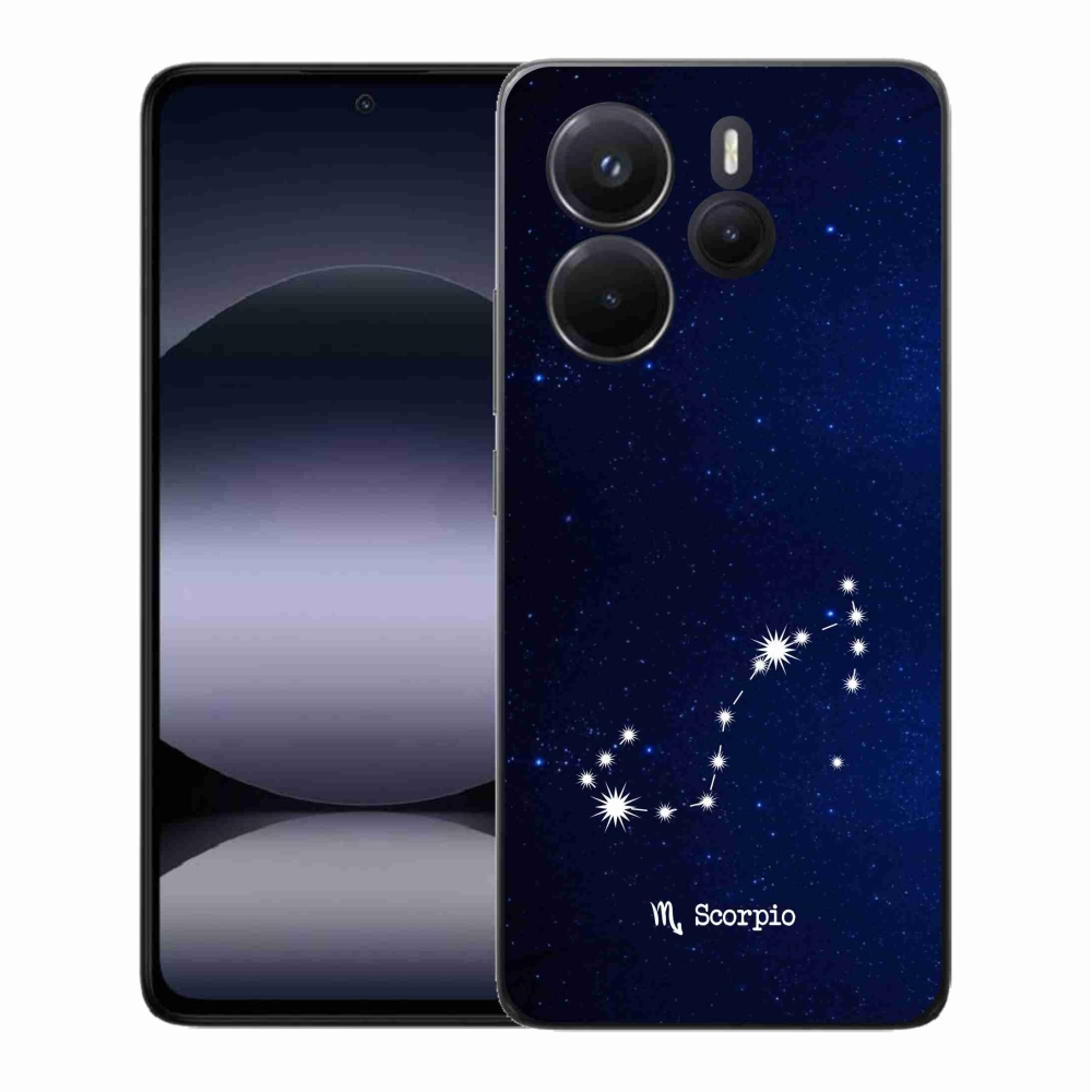 Gél borítás mmCase a Xiaomi Redmi Note 14-hez - Skorpió csillagkép
