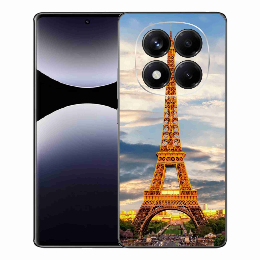 Gél borítás mmCase a Xiaomi Redmi Note 14 Pro számára - eiffel torony 3