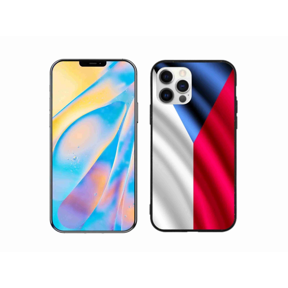 Zselés borítás mmCase iPhone 12 készülékhez - Cseh zászló
