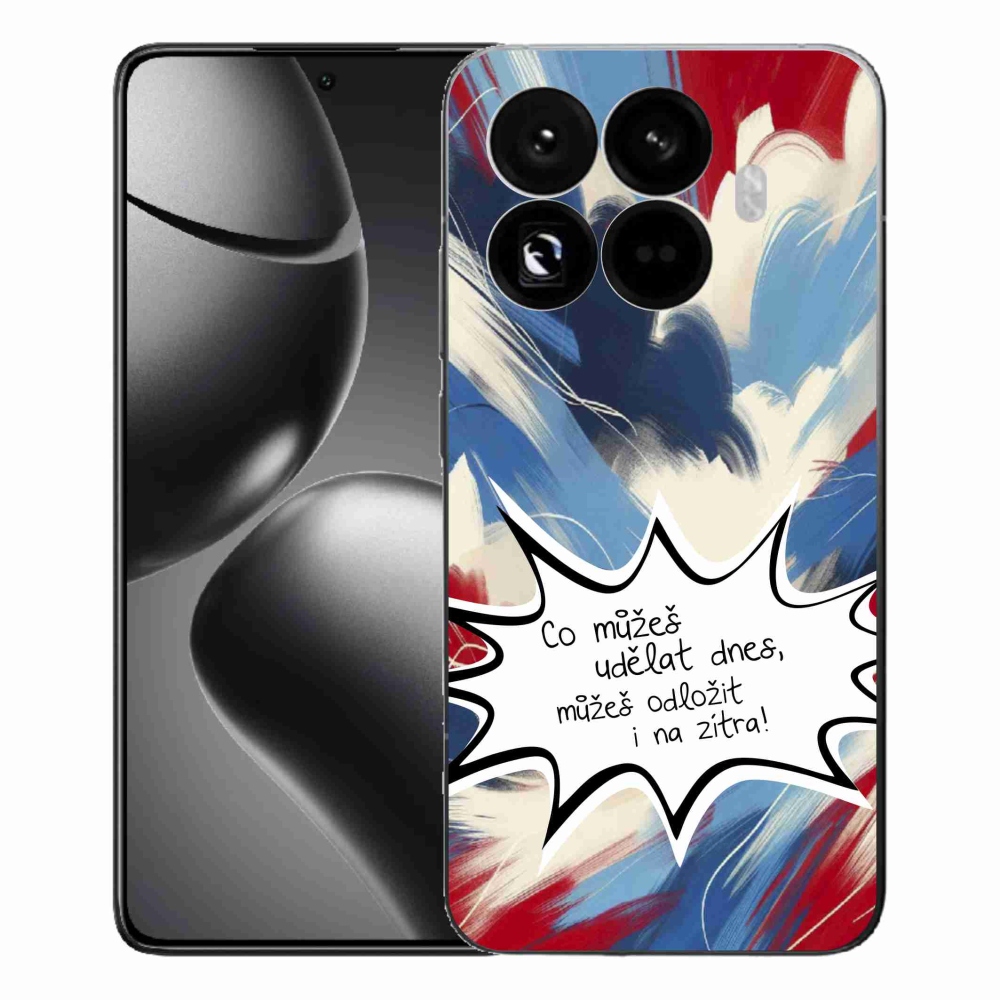 Gél borító mmCase a Xiaomi 15T Pro számára - vicces szöveg 9 fehér háttér